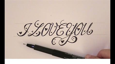 How to Write I Love You in Cursive: A Journey Through the Art of Expression