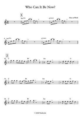 who can it be now saxophone sheet music? The saxophone, with its unique blend of woodwind and brass instruments, has long been a symbol of jazz music, capturing the essence of improvisation and emotional expression.